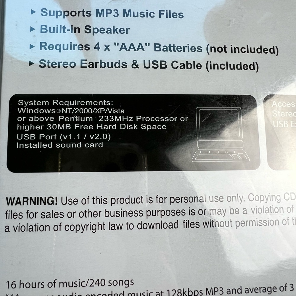Colossal MP3 Player NIP - Picture 8 of 11